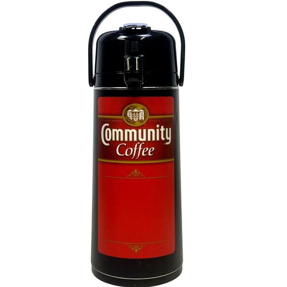 Community® Coffee Commercial Grade Insulated AirPot Coffee Air Pump Dispenser - Picture 1 of 8